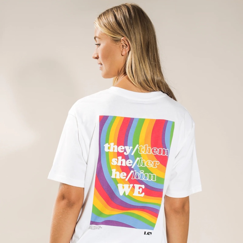 Levi’s Pride Vintage Fit White Graphic T-Shirt 🏳️🌈💕